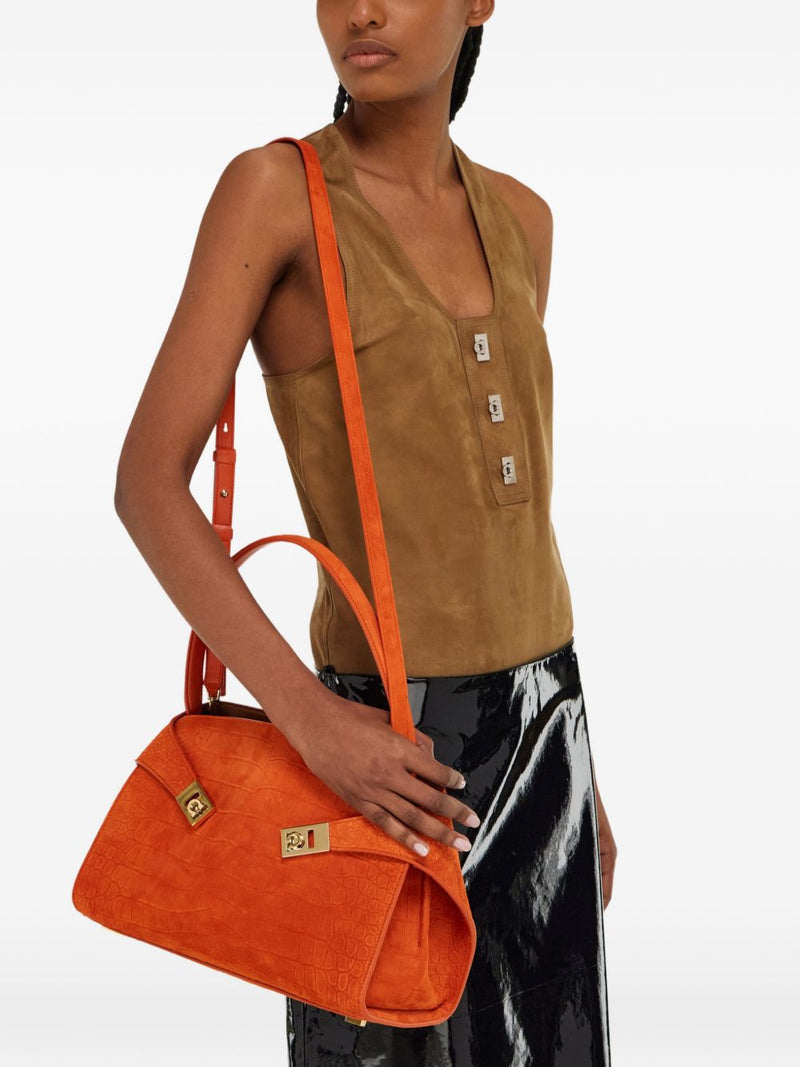 Ferragamo Hug Soft Shoulder Bag | Urbalenti™ NYC