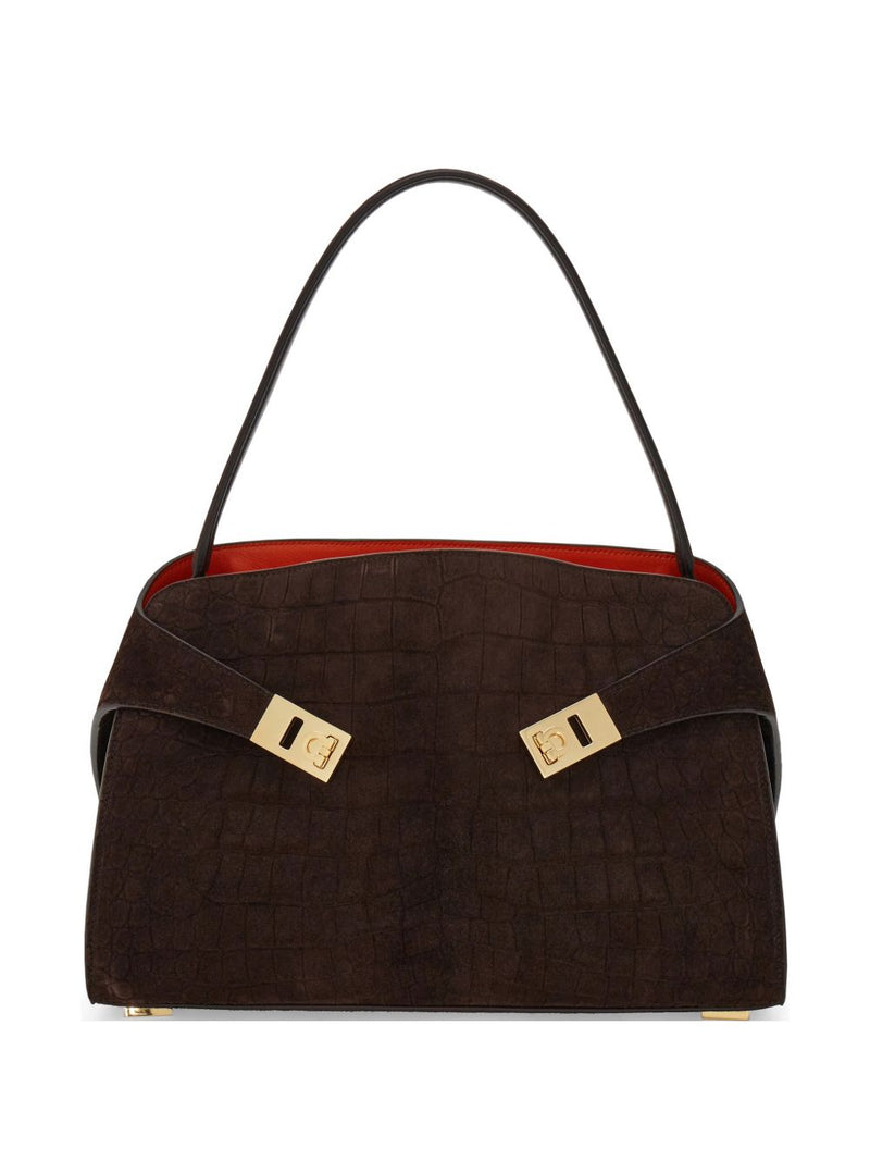 Ferragamo Hug Soft Shoulder Bag - Leather | Urbalenti Variant 1 | Urbalenti™ NYC
