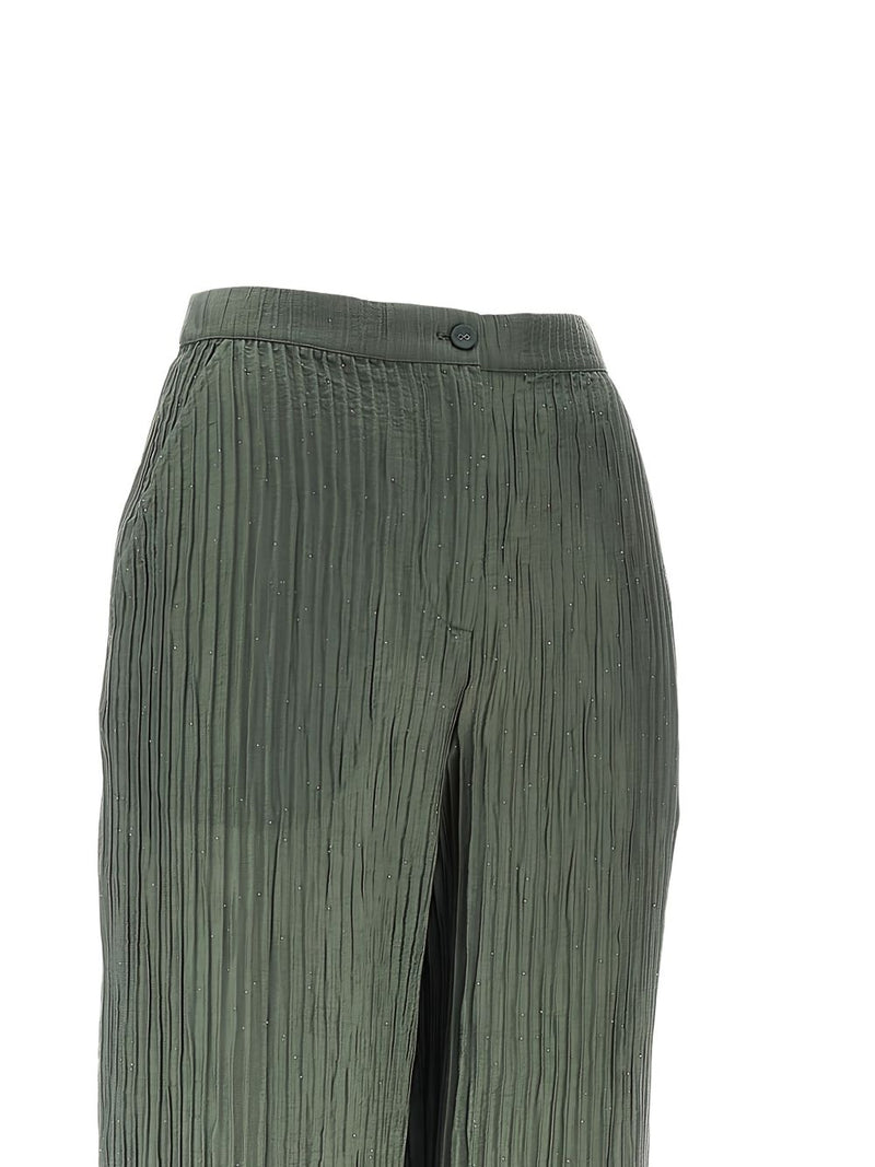 Emporio Armani Emporio Armani Crepe trousers