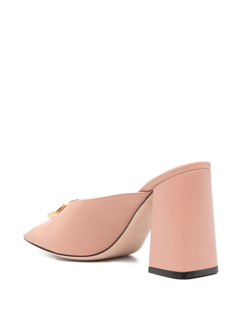 Valentino Garavani Valentino Garavani VLogo Signature leather mules.