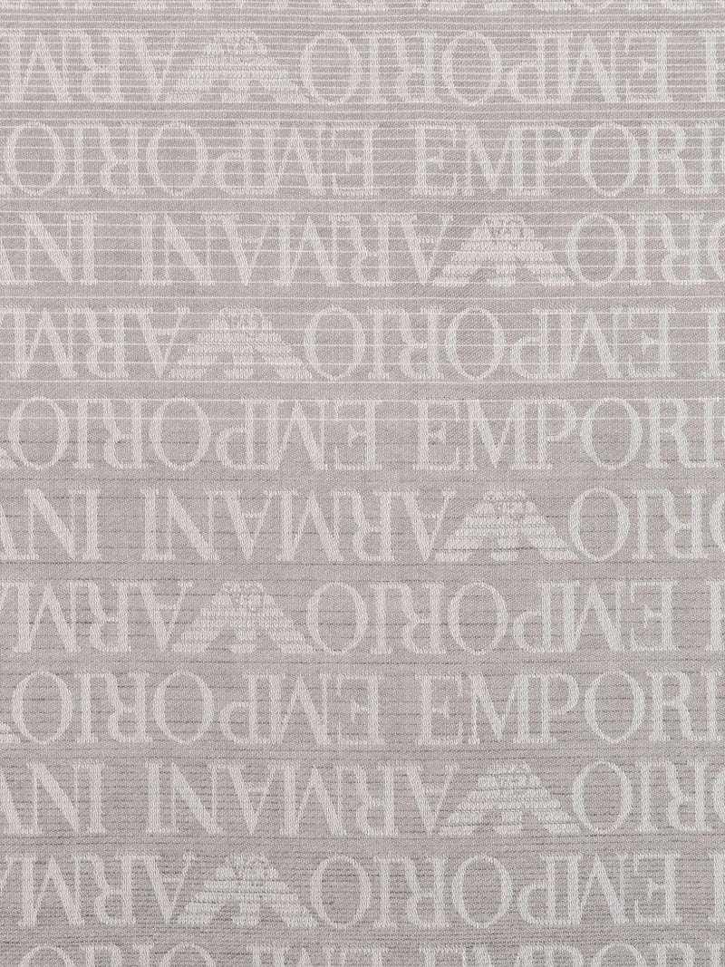 Emporio Armani Allover logo stole | Urbalenti™ NYC