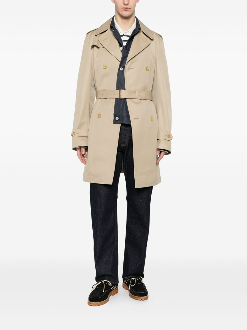 Junya Watanabe Junya Watanabe Cotton double-breasted coat