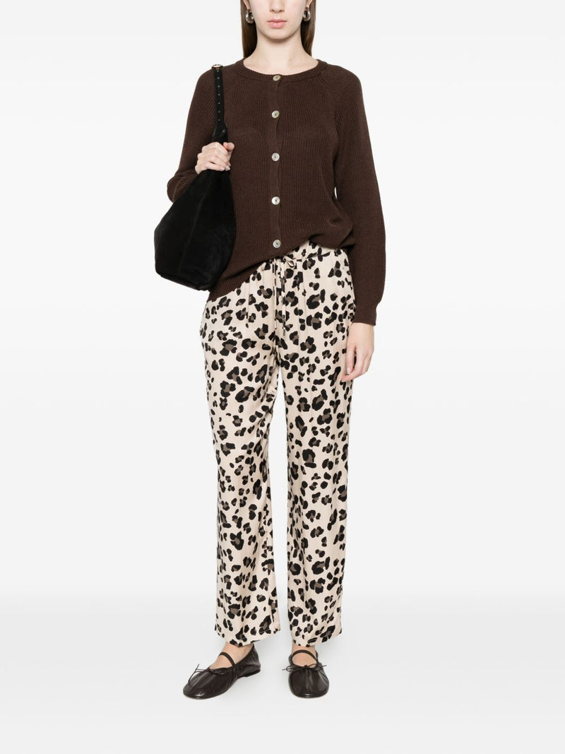 Beyou Beyou Cotton and cashmere cardigan