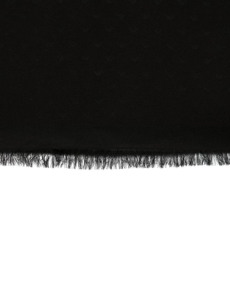 Emporio Armani Cotton blend scarf | Urbalenti™ NYC