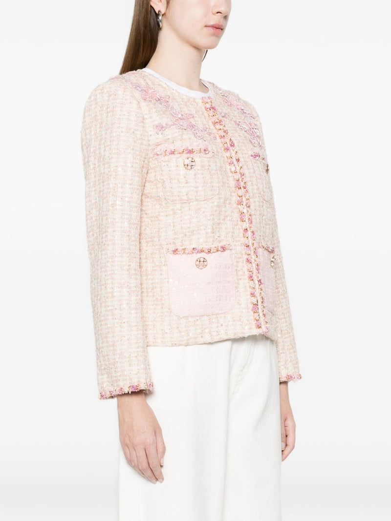 MINIME PARIS Cotton blend crewneck jacket | Urbalenti™ NYC