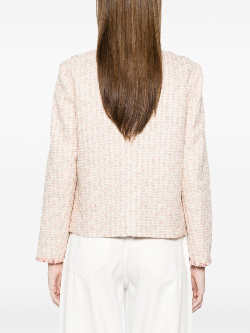 MINIME PARIS Cotton blend crewneck jacket | Urbalenti™ NYC