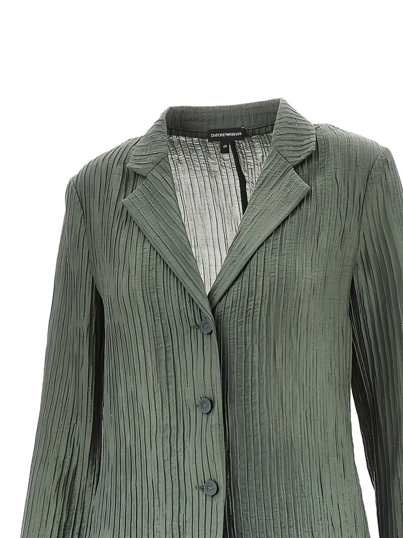 Emporio Armani Emporio Armani Single-breasted blazer jacket