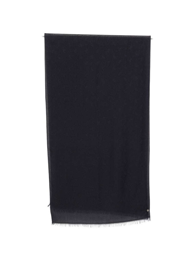 Emporio Armani Cotton blend scarf | Urbalenti™ NYC