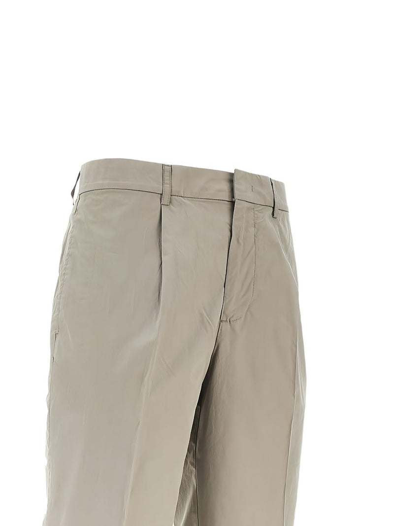 Emporio Armani Cotton chino trousers | Urbalenti™ NYC
