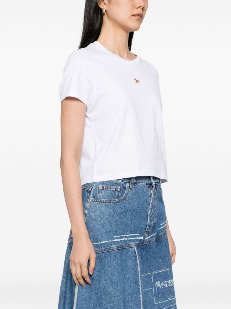 Maison Kitsuné Maison Kitsuné Maison KitsunÃ© Baby Fox cotton t-shirt