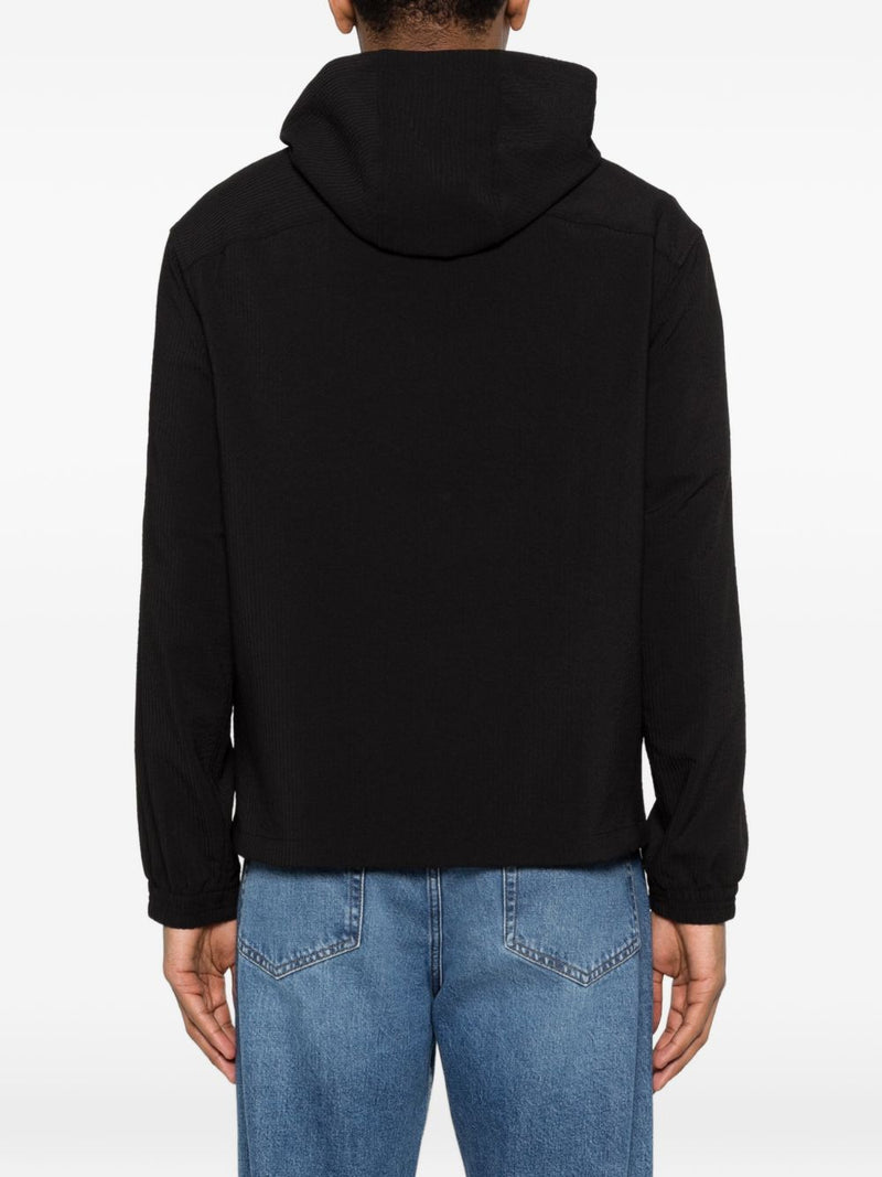 Emporio Armani Hooded blouson jacket | Urbalenti™ NYC