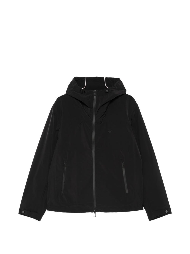 Emporio Armani Hooded blouson jacket | Urbalenti™ NYC