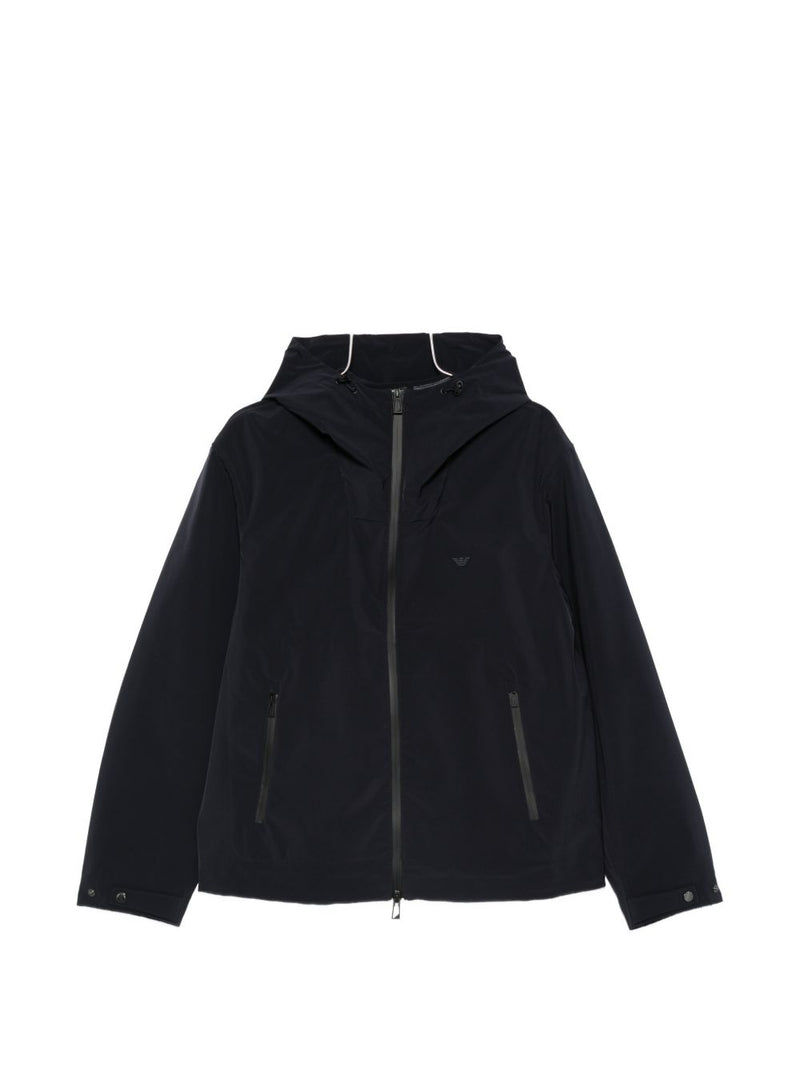 Emporio Armani Hooded blouson jacket | Urbalenti™ NYC