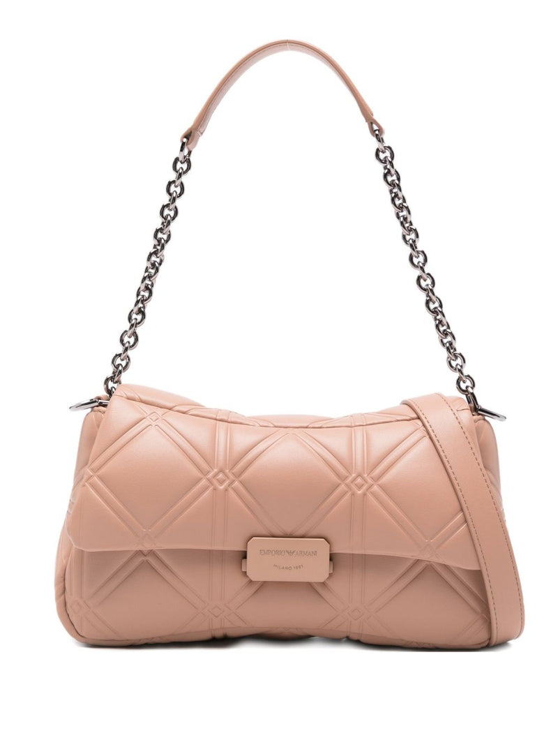 Emporio Armani Medium leather shoulder bag | Urbalenti™ NYC