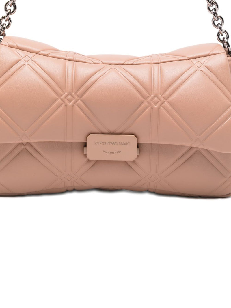 Emporio Armani Medium leather shoulder bag | Urbalenti™ NYC