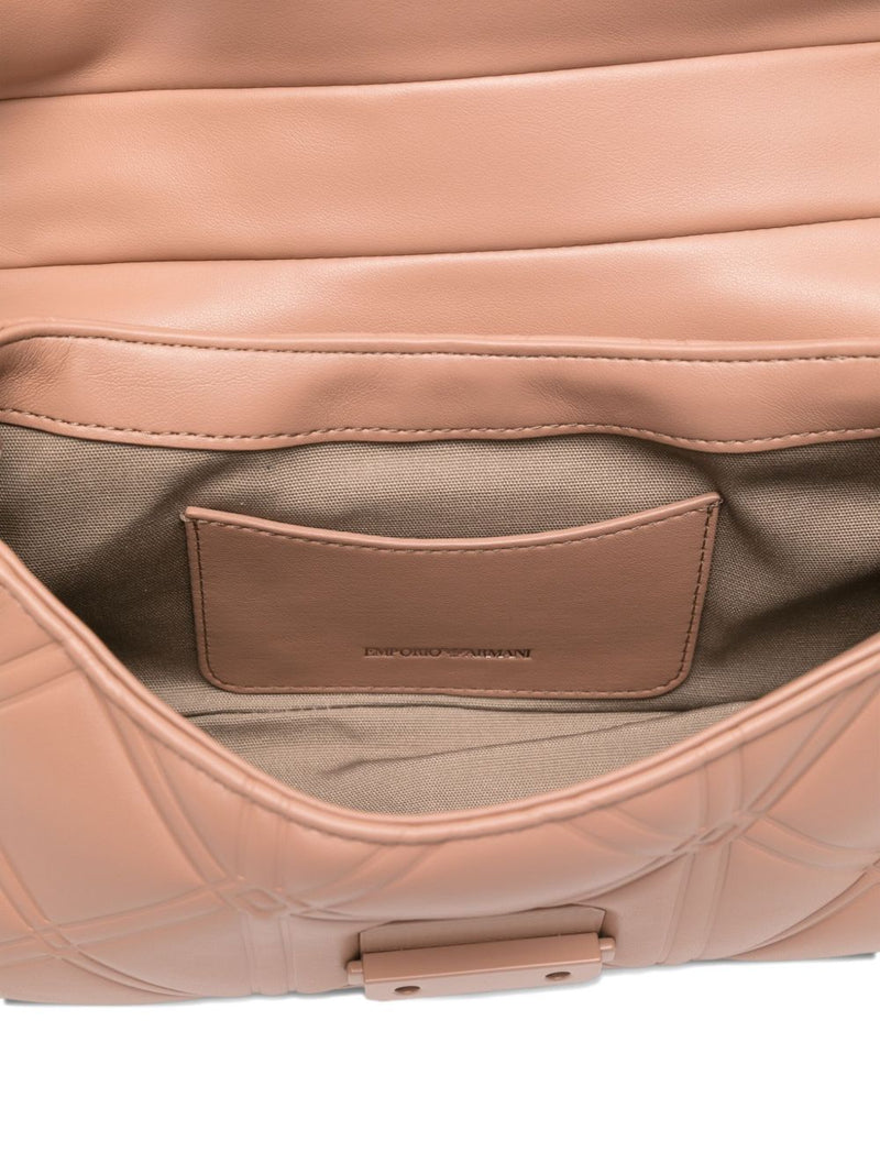 Emporio Armani Medium leather shoulder bag | Urbalenti™ NYC