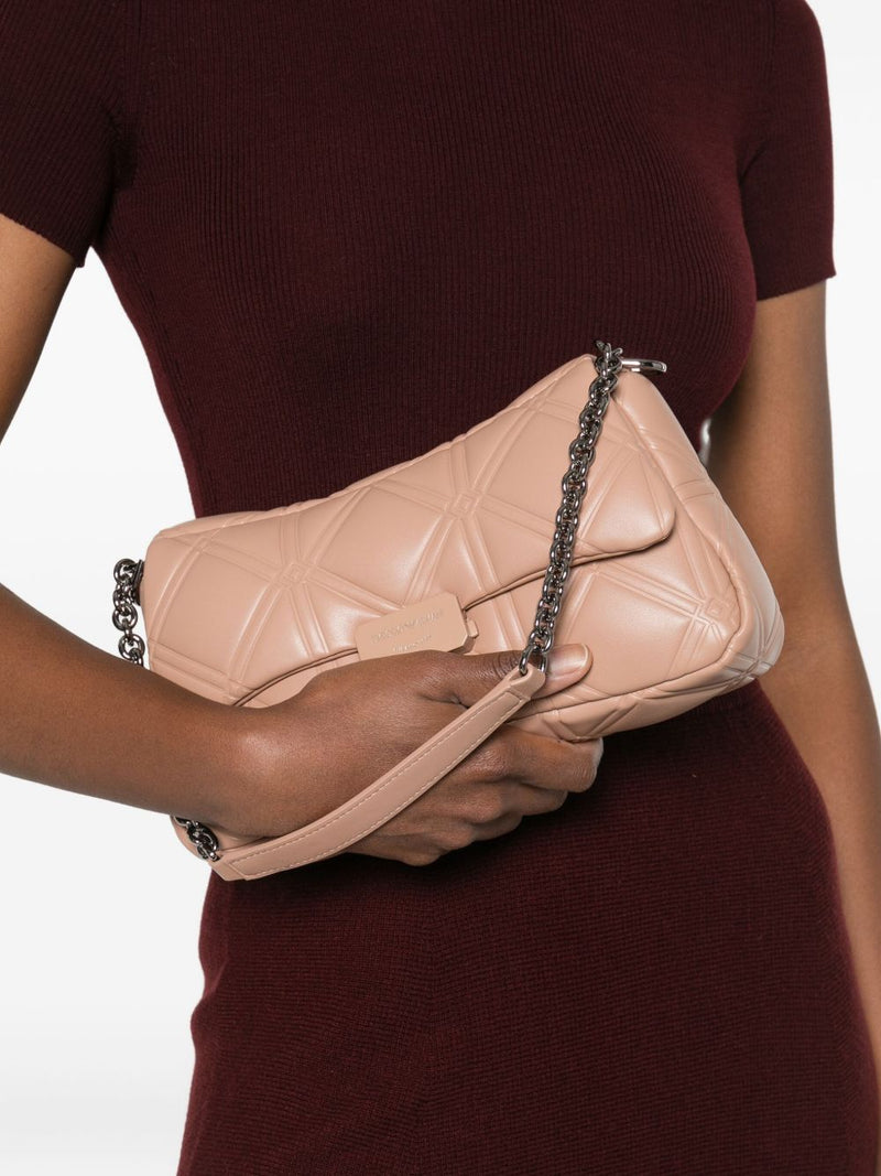 Emporio Armani Medium leather shoulder bag | Urbalenti™ NYC