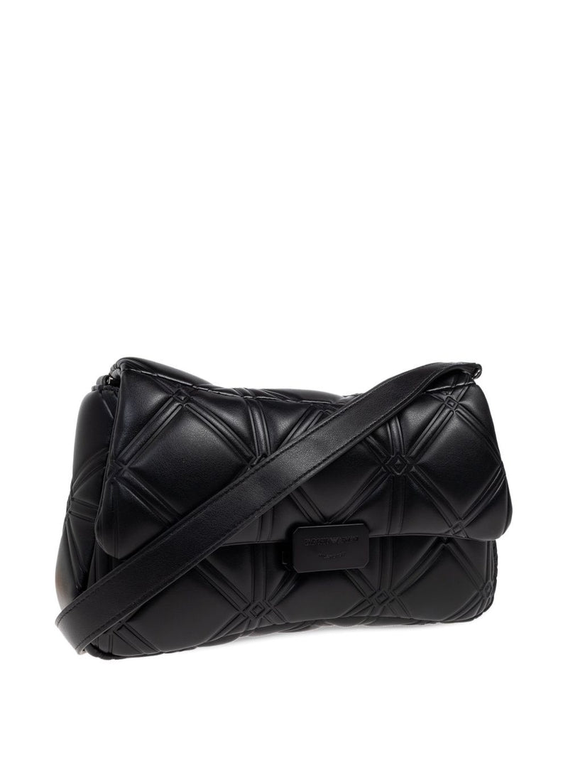 Emporio Armani Emporio Armani Medium leather shoulder bag