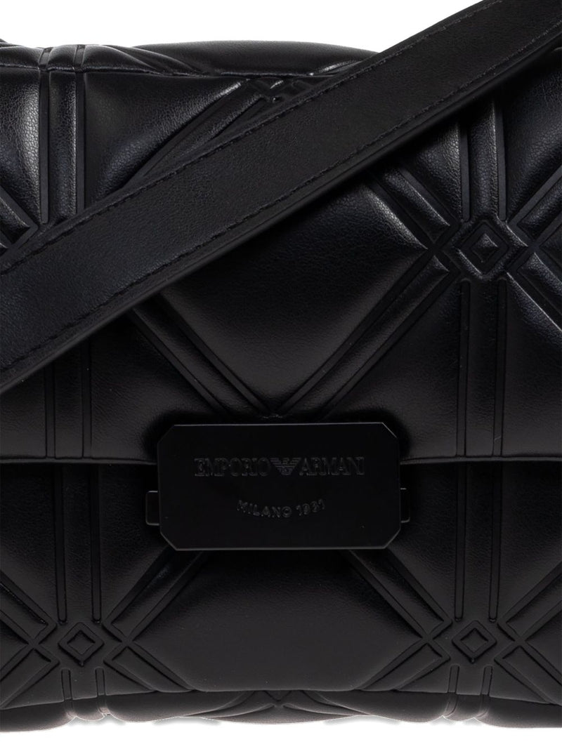 Emporio Armani Emporio Armani Medium leather shoulder bag