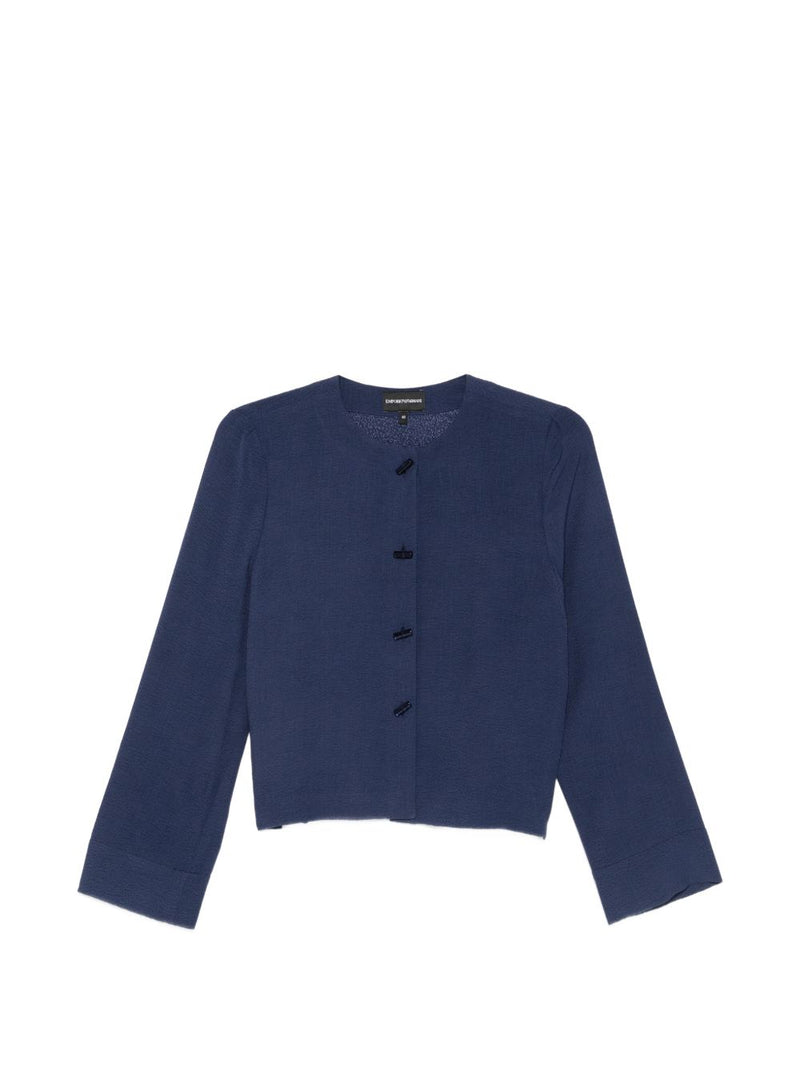 Emporio Armani Crewneck blouse | Urbalenti™ NYC