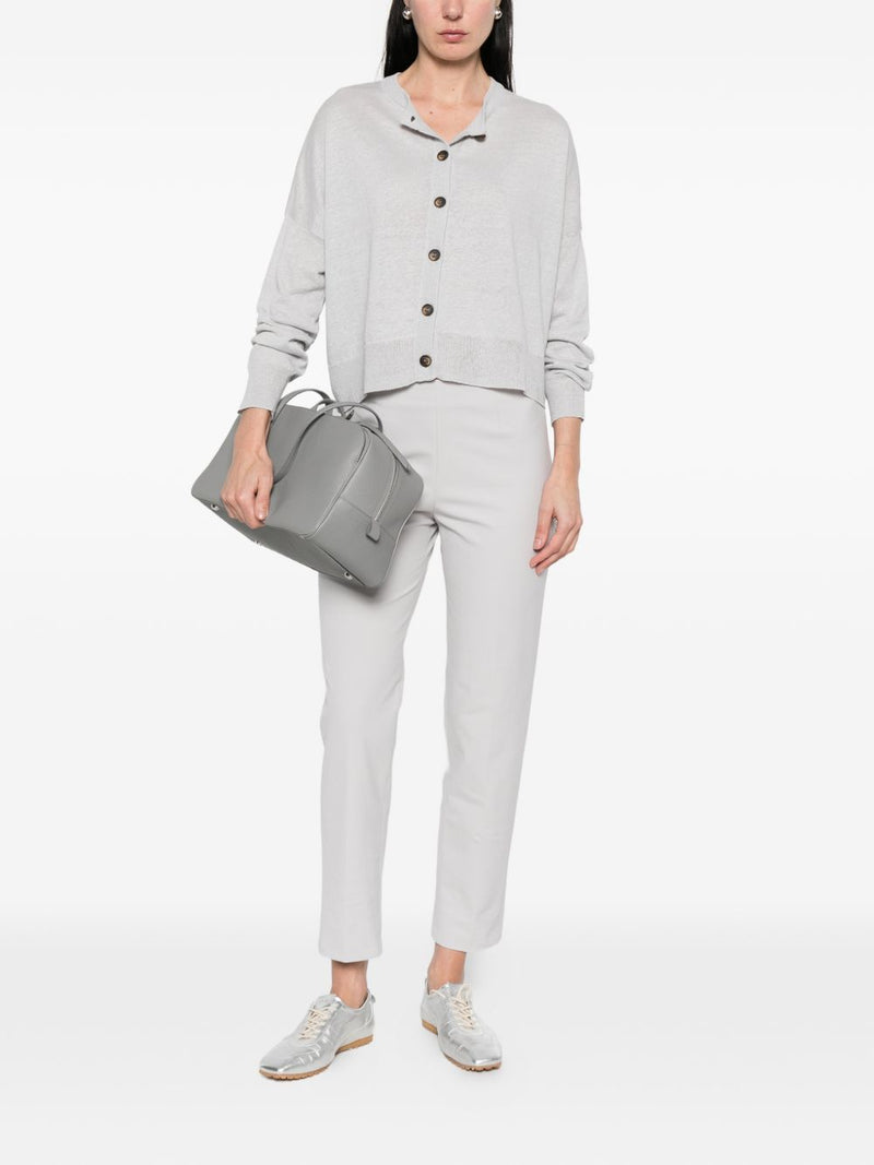 Base Base Linen and cotton blend cardigan