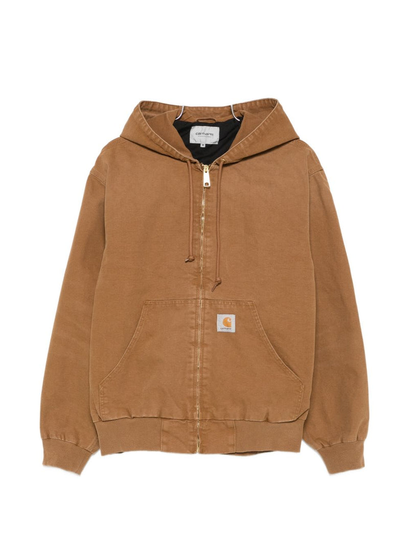 Carhartt Wip Main Carhartt Wip Main Carhartt WIP Silk & Nylon Cotton hooded jacket