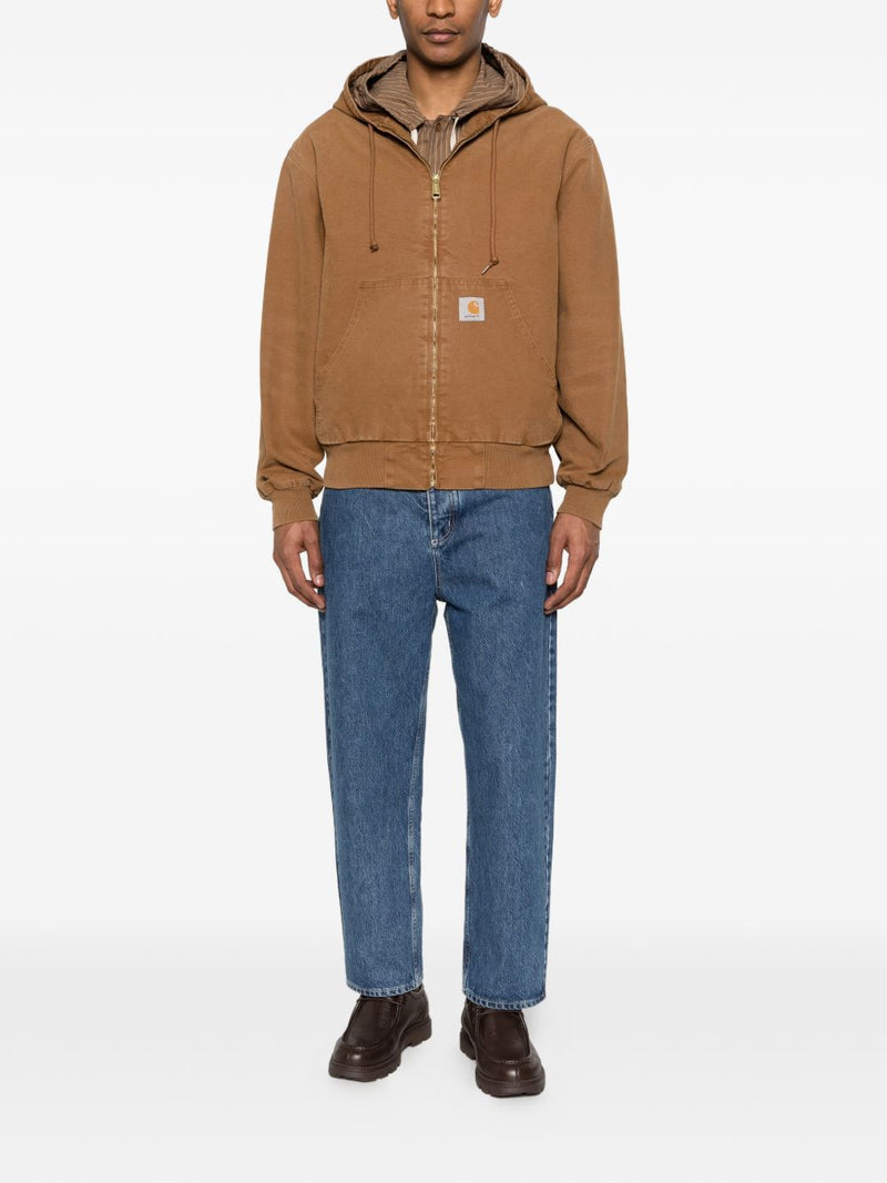 Carhartt Wip Main Carhartt Wip Main Carhartt WIP Silk & Nylon Cotton hooded jacket