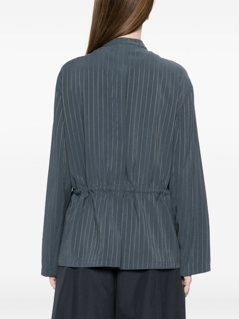 Emporio Armani Pinstriped jacket | Urbalenti™ NYC