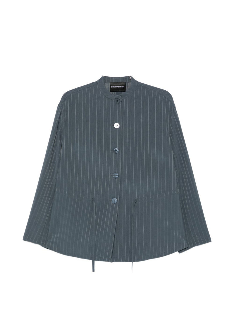 Emporio Armani Pinstriped jacket | Urbalenti™ NYC
