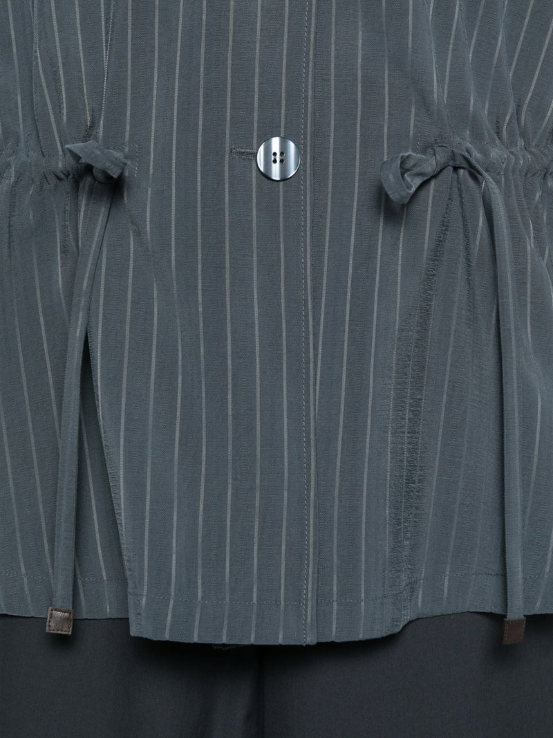 Emporio Armani Pinstriped jacket | Urbalenti™ NYC