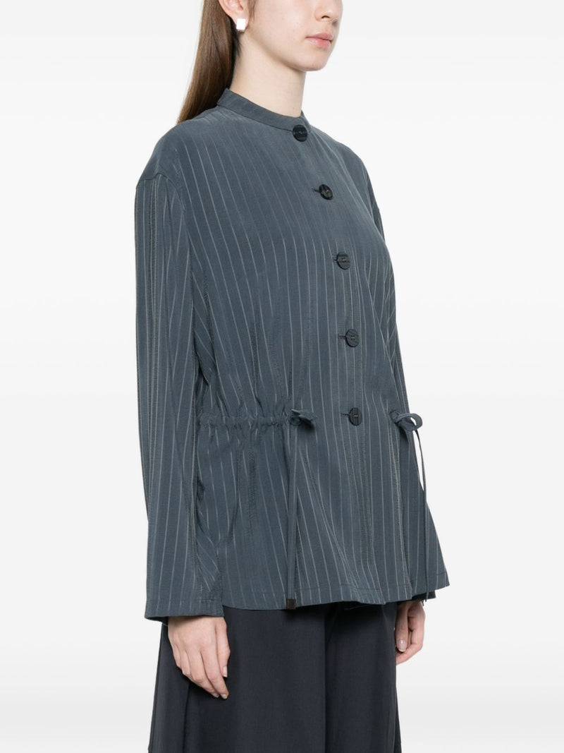 Emporio Armani Pinstriped jacket | Urbalenti™ NYC