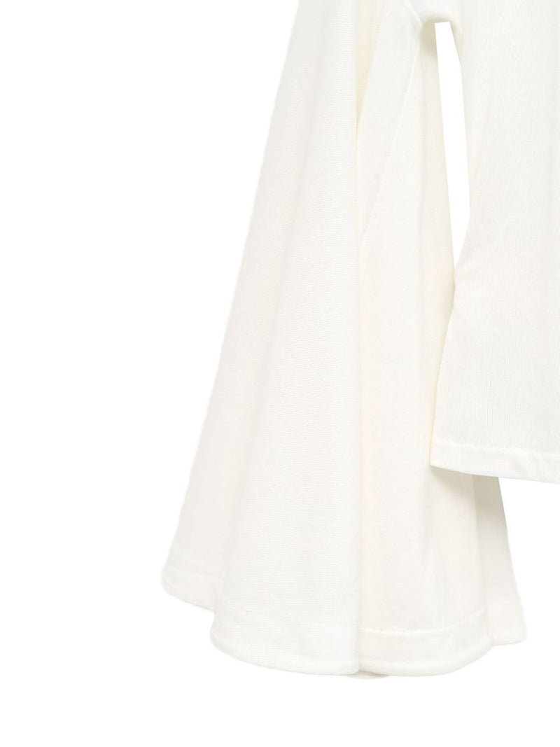 JACQUEMUS V-neck long sleeves La Cache Coeur Ventadou top | Urbalenti™ NYC