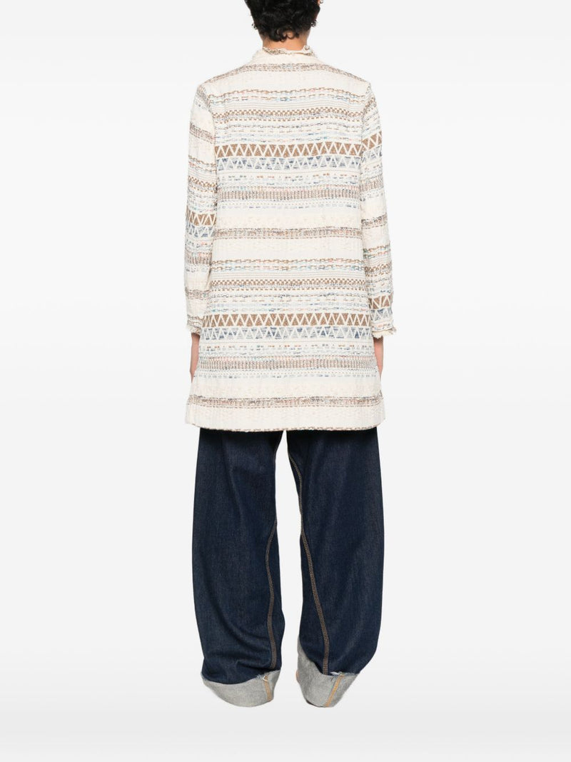 BYE Bye Cotton blend caban coat
