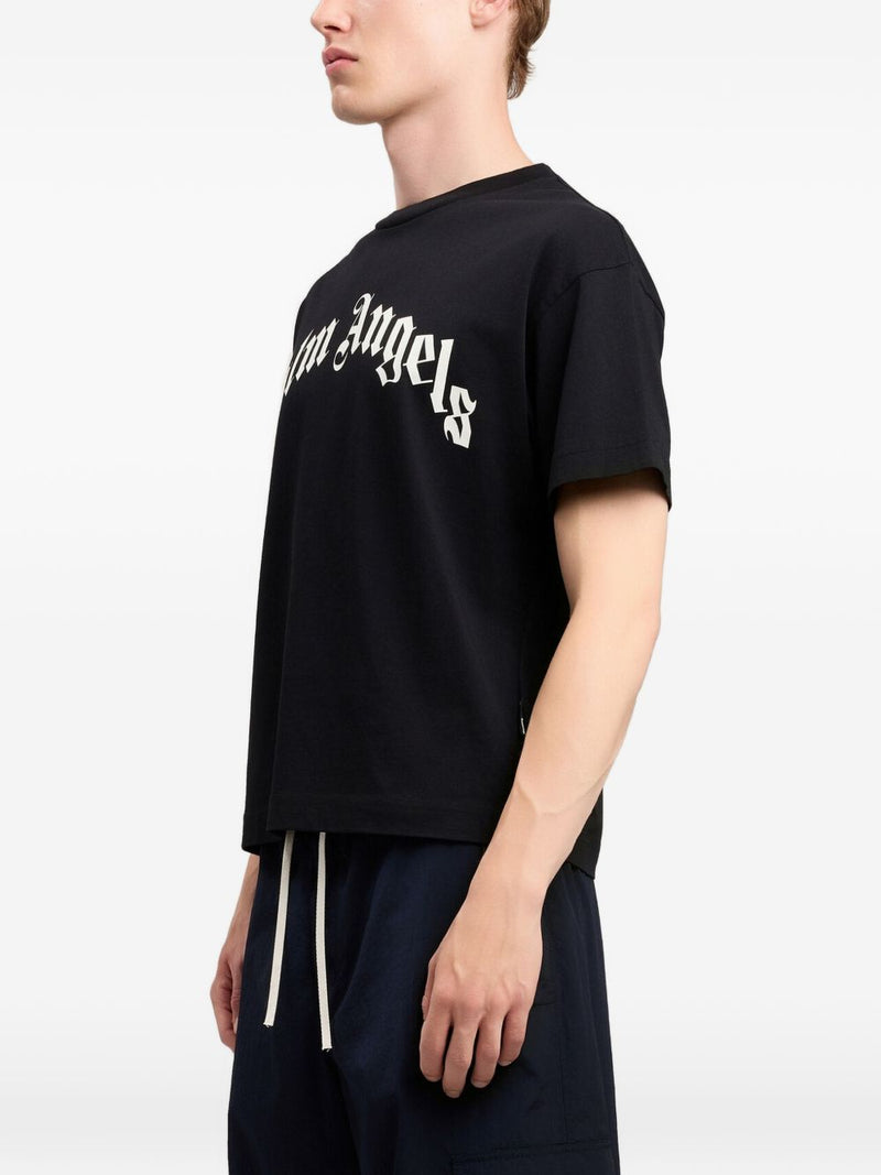 Palm Angels T-shirt cotton Logo cotton t-shirt | Urbalenti™ NYC