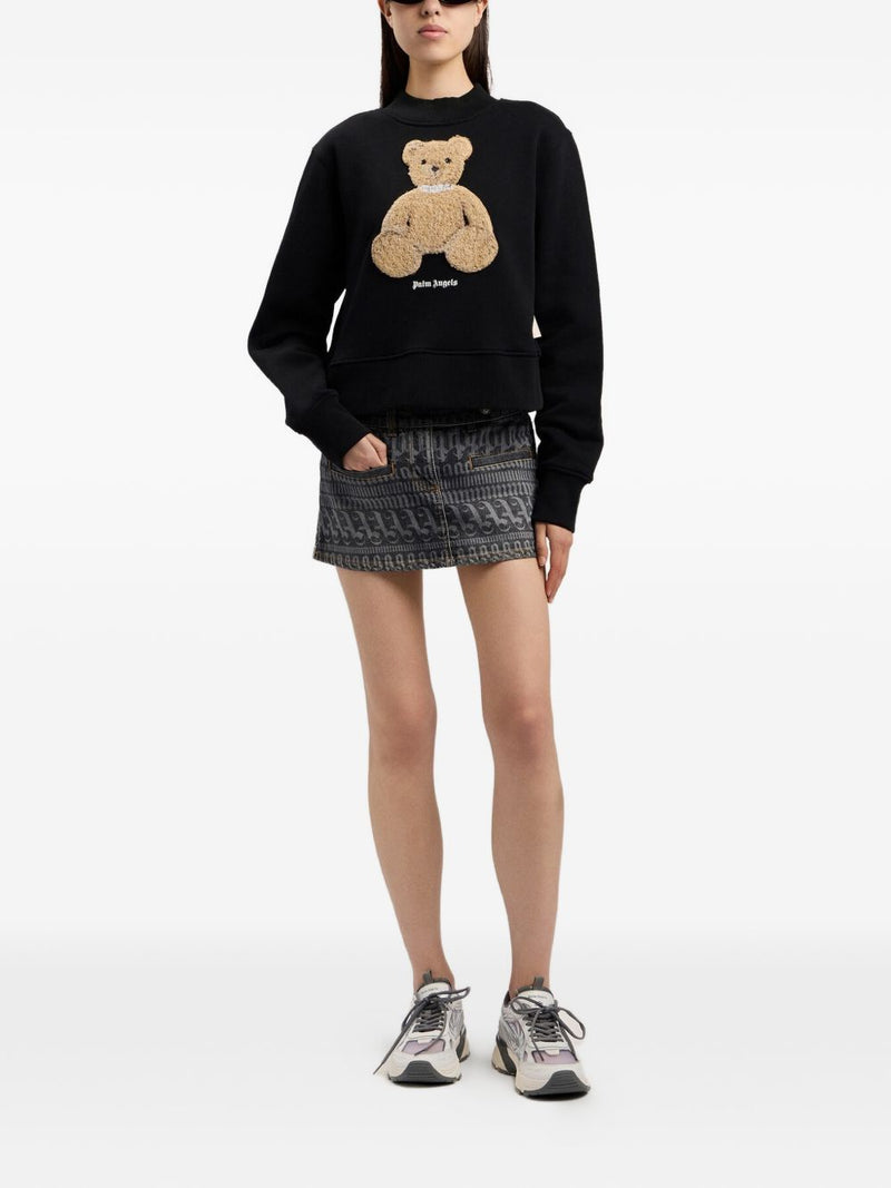 Palm Angels Bear crewneck sweatshirt | Urbalenti™ NYC