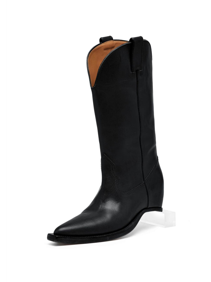 Maison Margiela Leather western boots | Urbalenti™ NYC