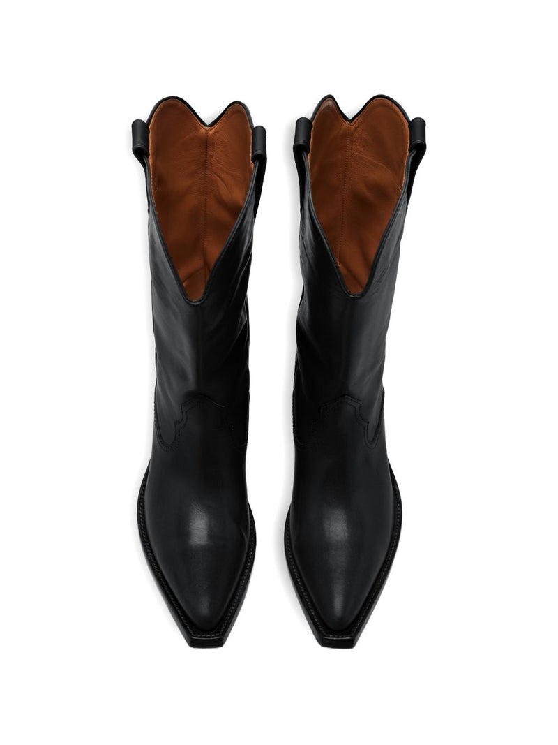 Maison Margiela Leather western boots | Urbalenti™ NYC
