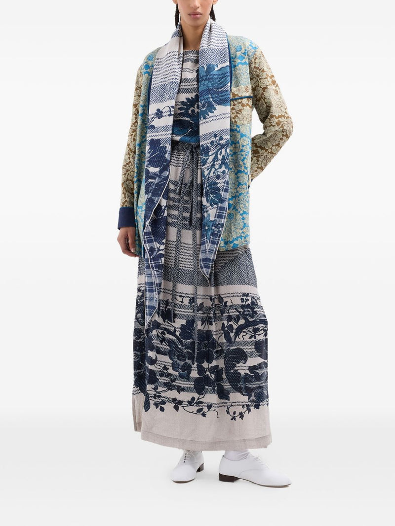 Pierre Louis Mascia Pierre Louis Mascia Printed silk dress