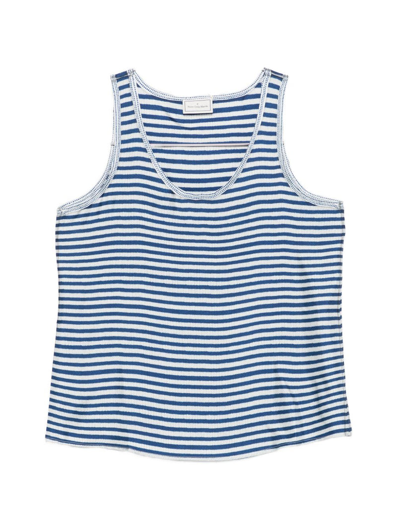 Pierre Louis Mascia Pierre Louis Mascia Striped silk top