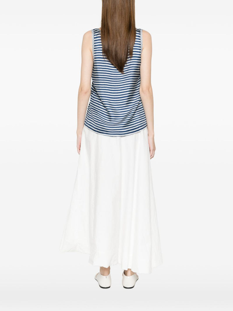 Pierre Louis Mascia Pierre Louis Mascia Striped silk top