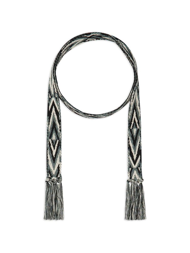 Pierre Louis Mascia Pierre Louis Mascia Printed silk belt