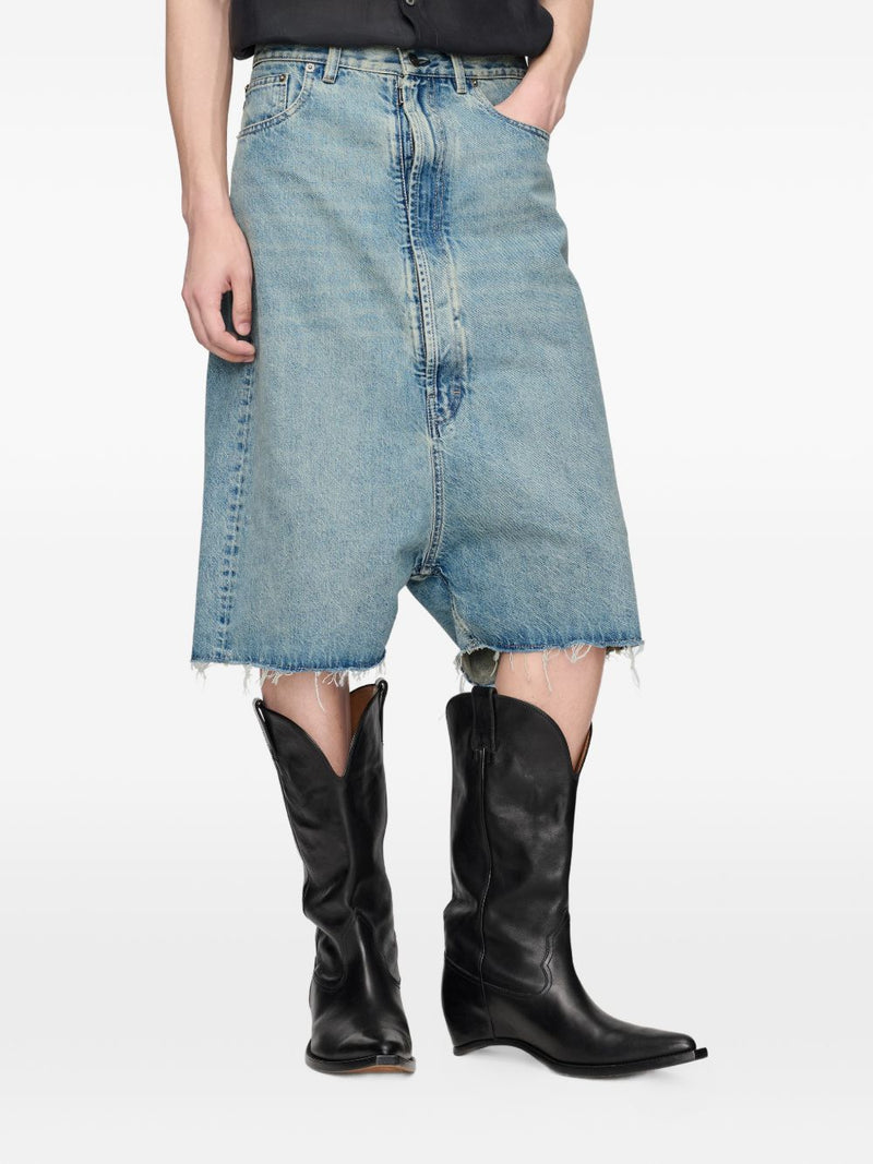 Maison Margiela Denim bermuda shorts | Urbalenti™ NYC