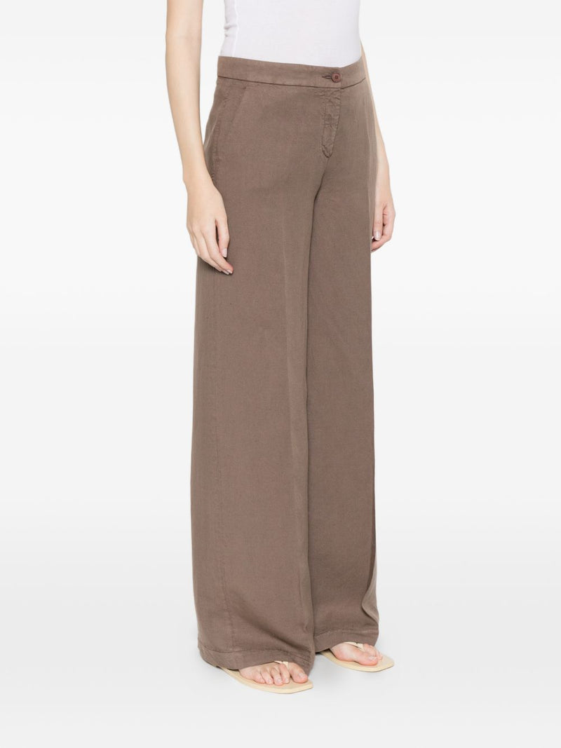 Via Masini 80 Via Masini 80 Linen wide-leg trousers