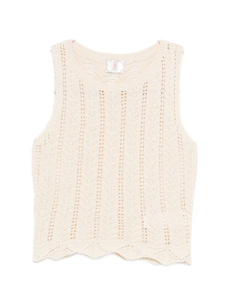 BYE Bye Knitted cotton top