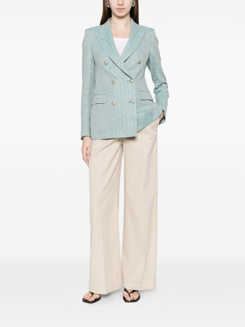 Via Masini 80 Via Masini 80 Cotton wide-leg trousers