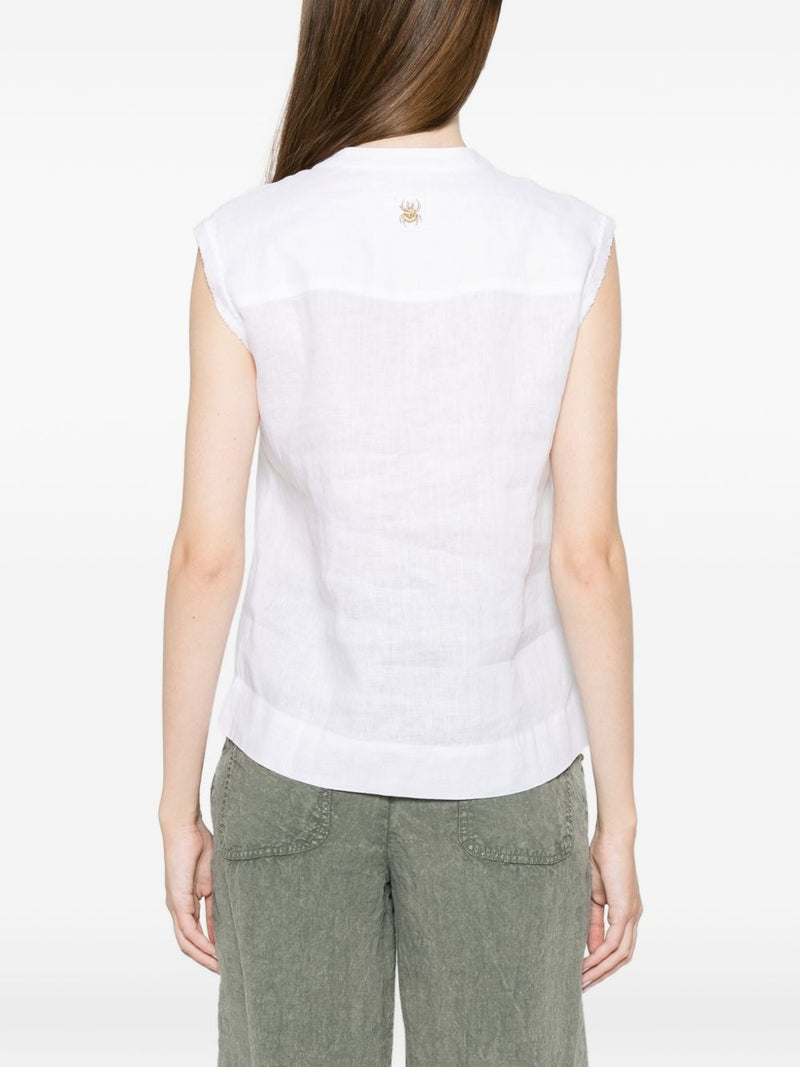 TRAME AUREE Trame Auree Linen blouse