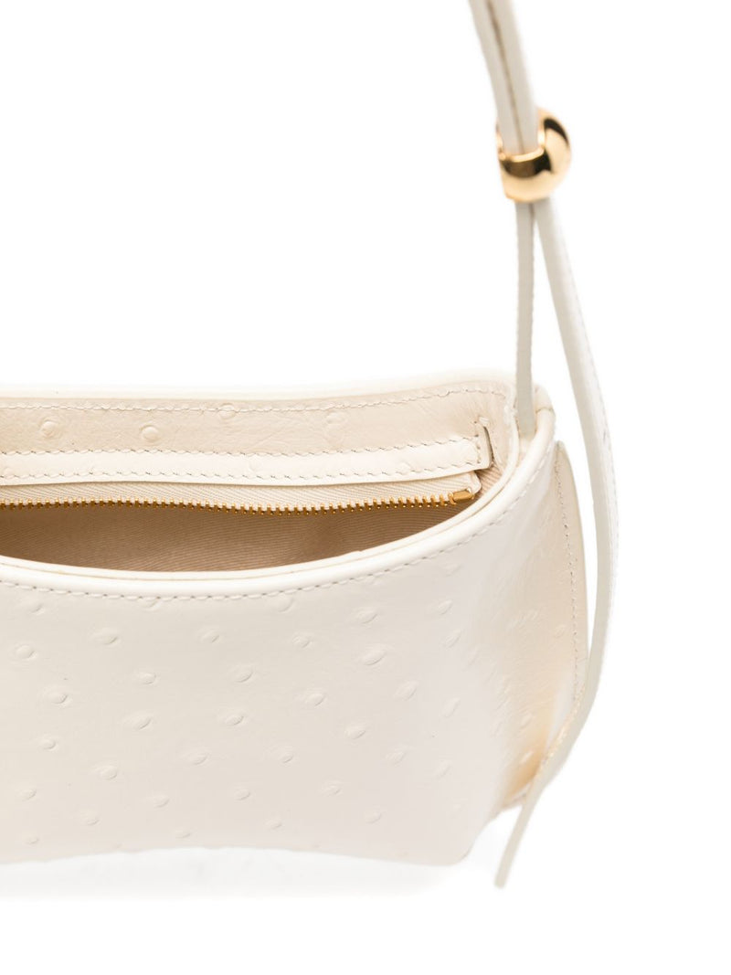 JACQUEMUS Le Petit Bisou leather shoulder bag | Urbalenti™ NYC