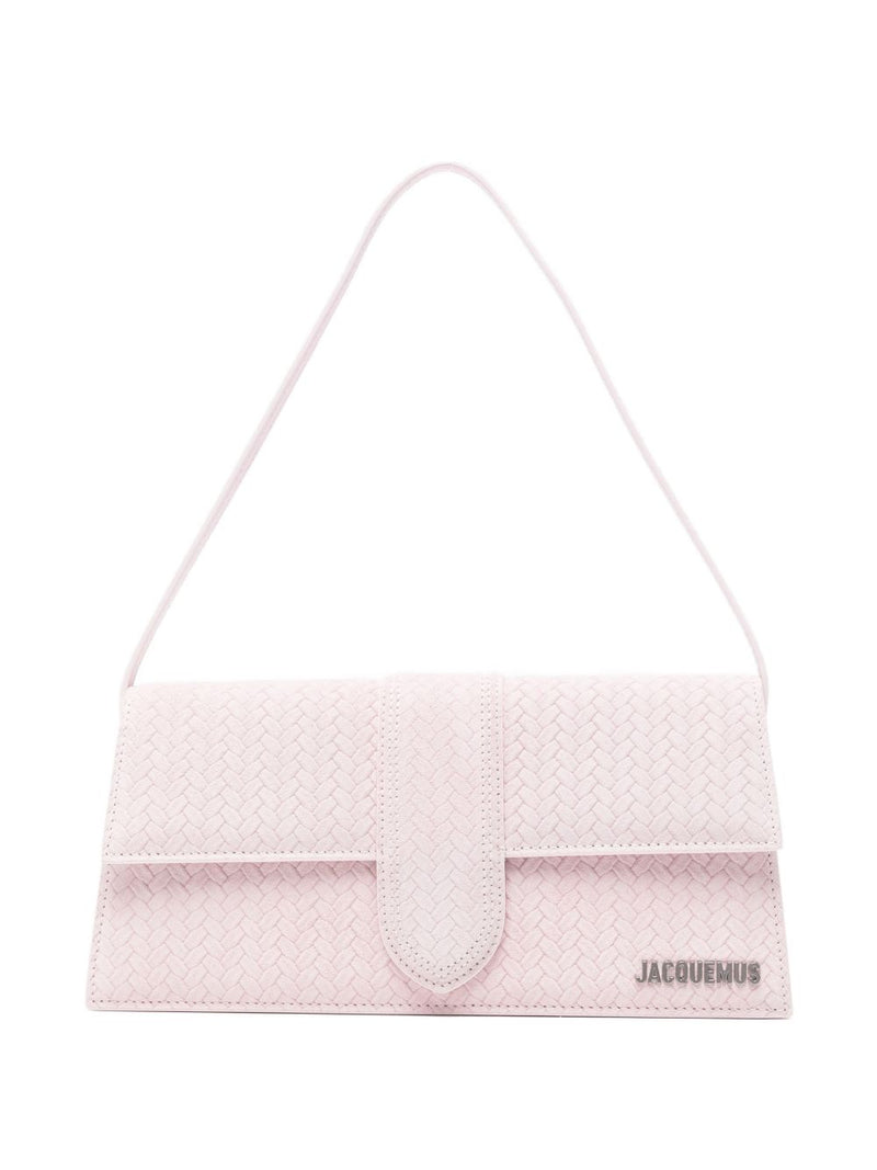 JACQUEMUS Le Bambino long leather shoulder bag | Urbalenti™ NYC