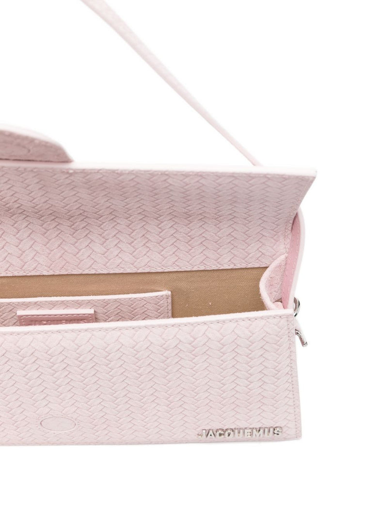 JACQUEMUS Le Bambino long leather shoulder bag | Urbalenti™ NYC