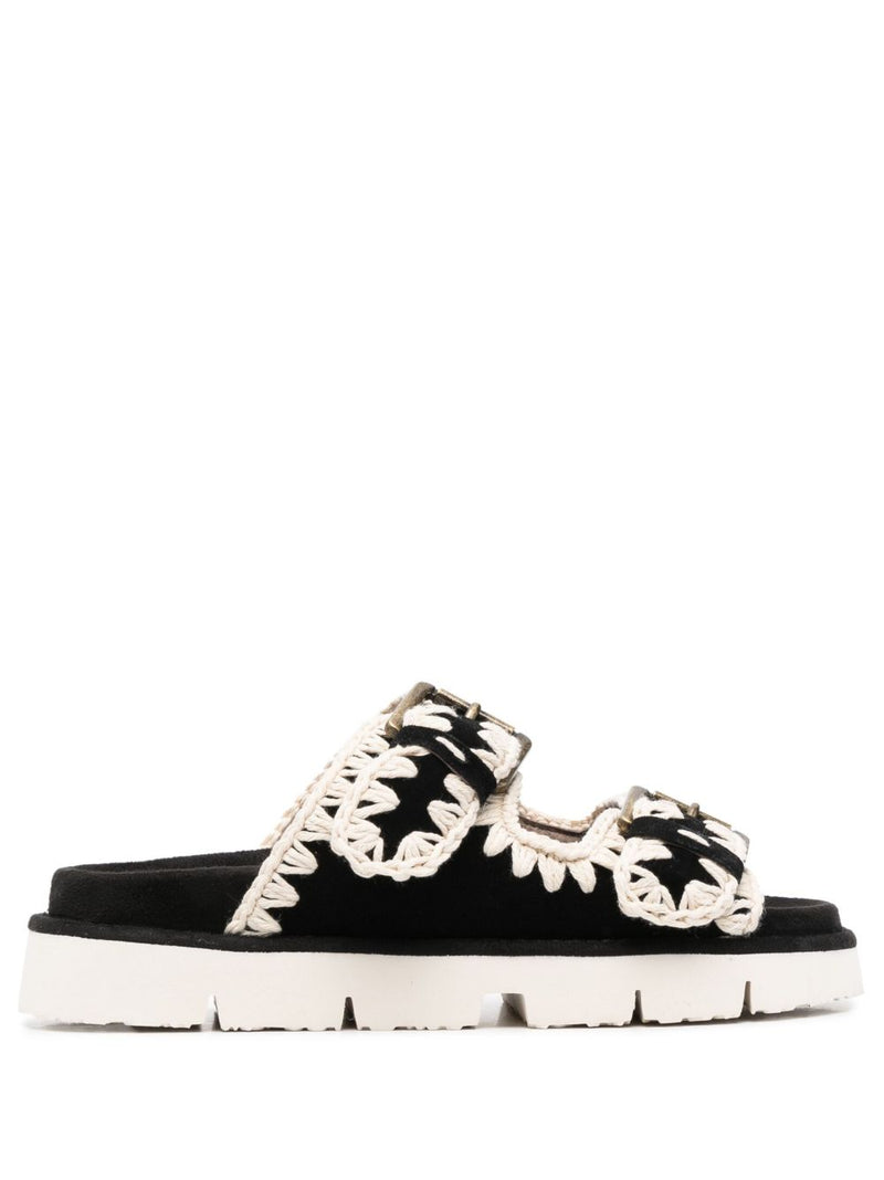 Mou Mou Bio 2 buckles sandals